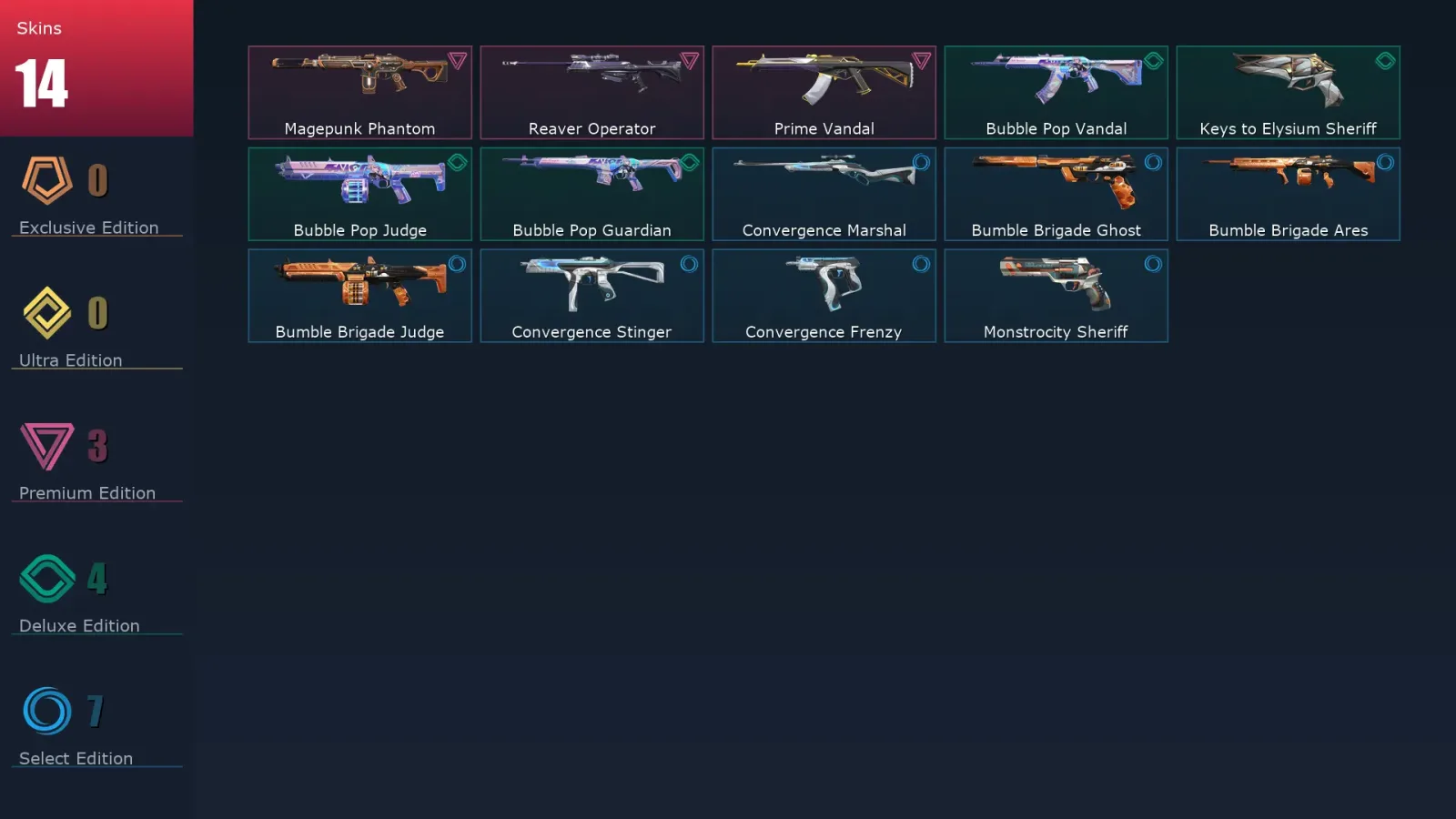 [Valorant] | EU | Level 46 | Silver 2 | 13 Agents | 14 Skins — Valorant account