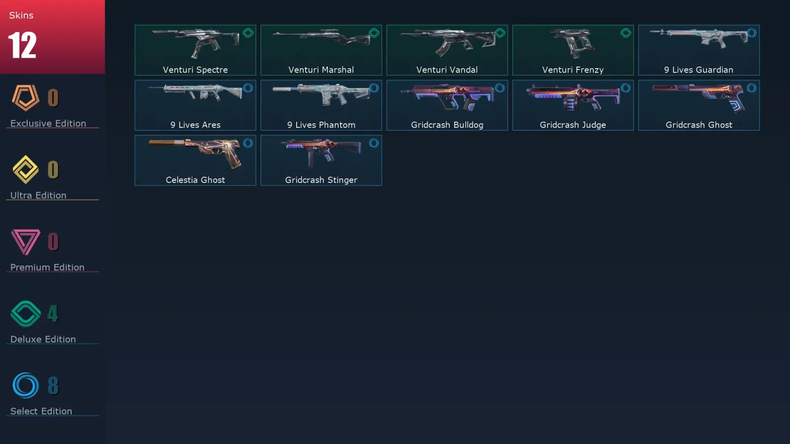 [Valorant] | EU | Level 87 | 27 Agents | 12 Skins