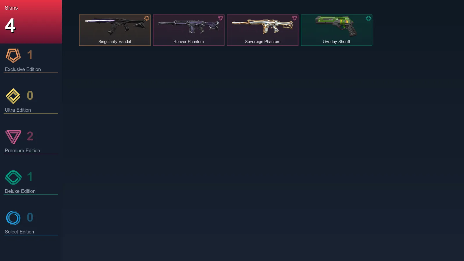 EU | Lv73 | Unranked | 4 Skin | 22 Agent | 26 Buddy