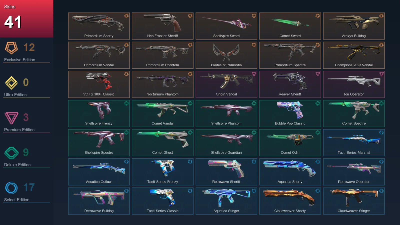 EU | Lv157 | Silver III | 41 Skin | 29 Agent | 72 Buddy