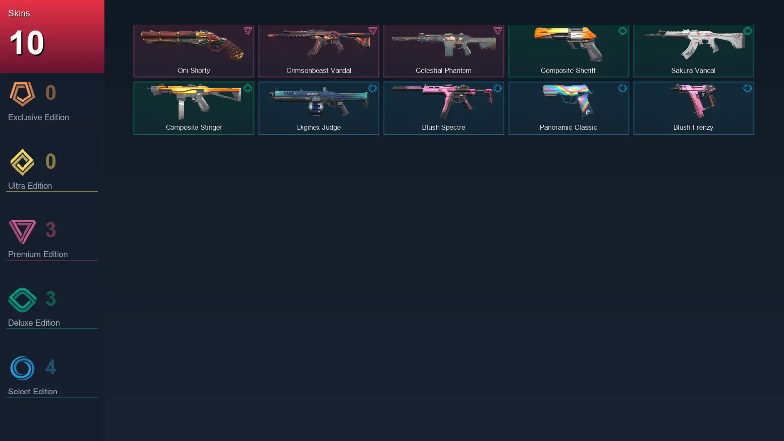 EU | Lv14 | Unranked | 10 Skin | 8 Agent | 4 Buddy — Valorant account