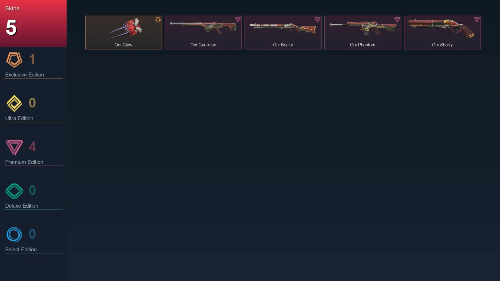 AP | Lv75 | Unranked | 5 Skin | 24 Agent | 52 Buddy