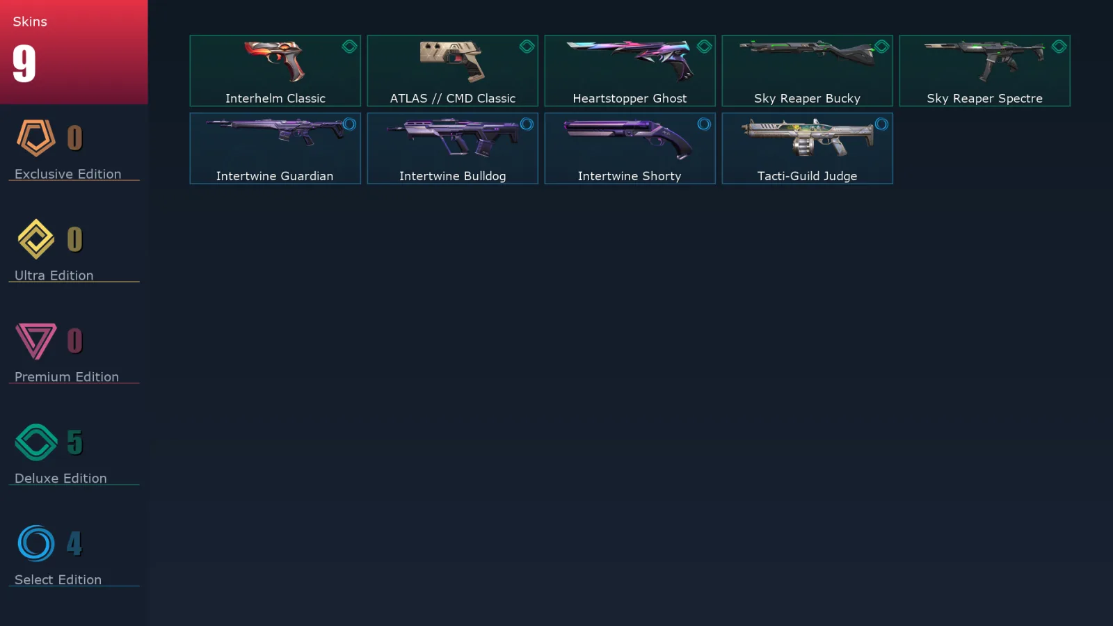[Valorant] | EU | Level 89 | Silver 1 | 24 Agents | 9 Skins