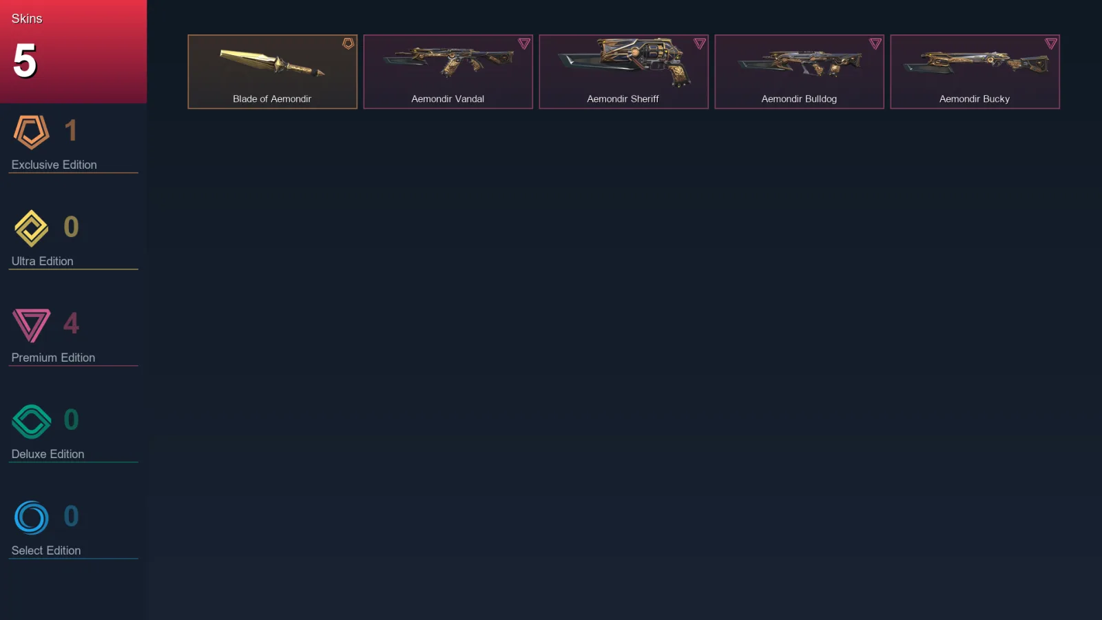 AP | Lv54 | Unranked | 5 Skin | 17 Agent | 22 Buddy