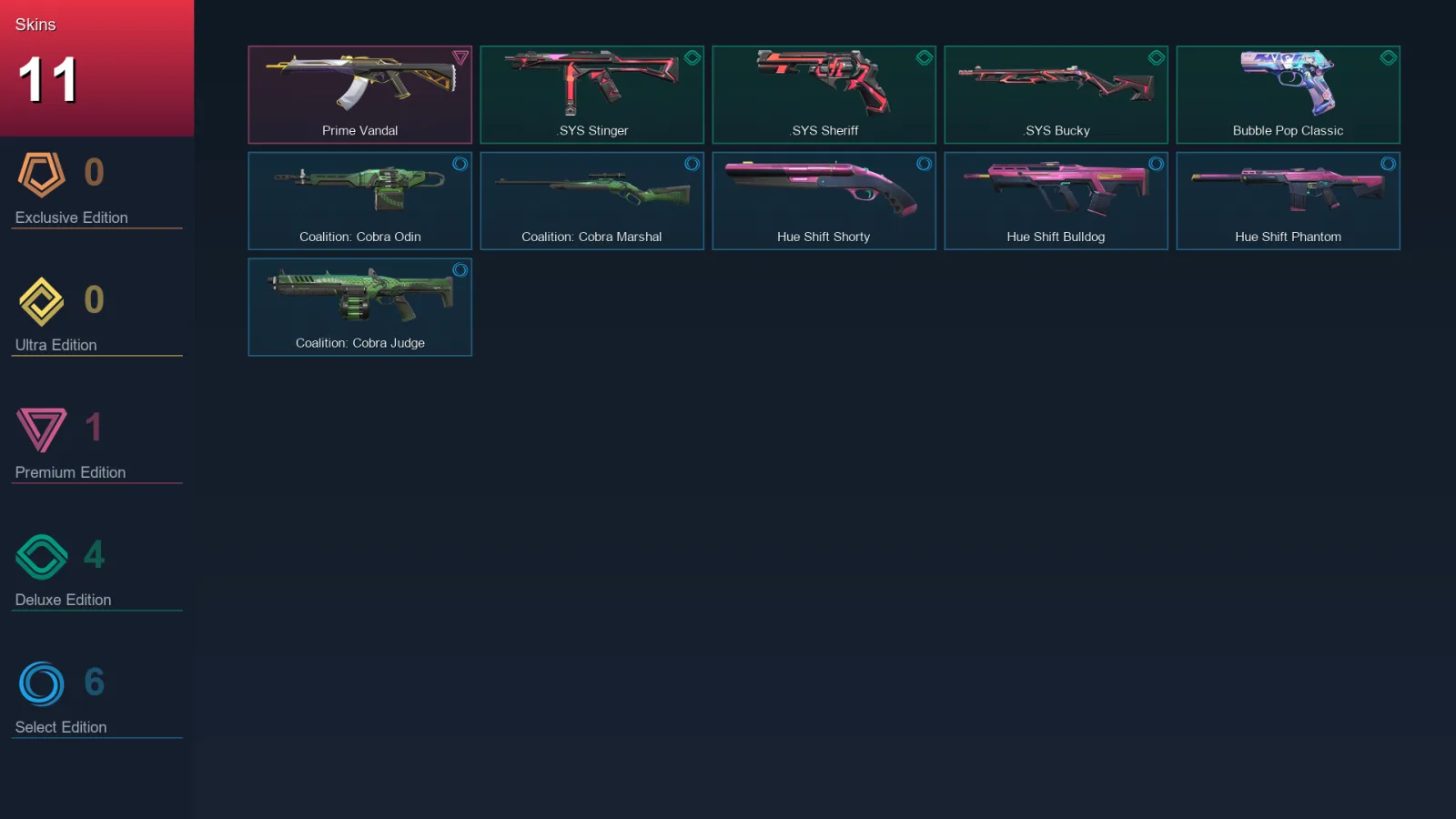 EU | Lv128 | Unranked | 11 Skin | 15 Agent | 62 Buddy
