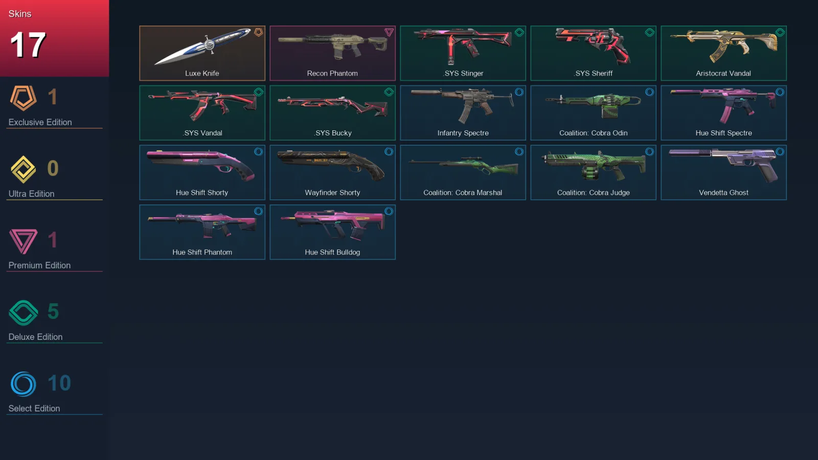 EU | Lv67 | Unranked | 17 Skin | 19 Agent | 58 Buddy — Valorant account