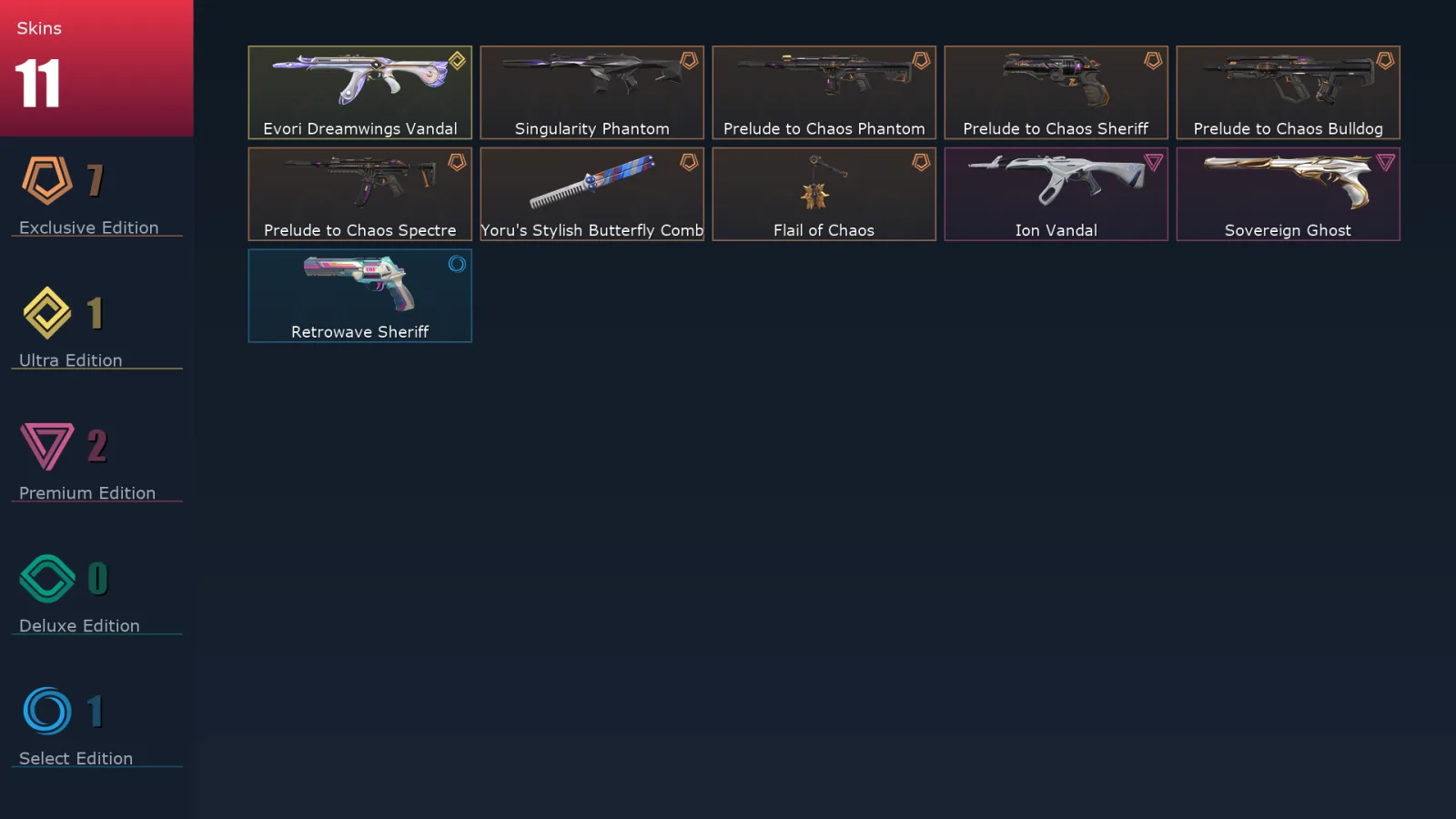 [Valorant] | EU | Level 81 | 27 Agents | 11 Skins