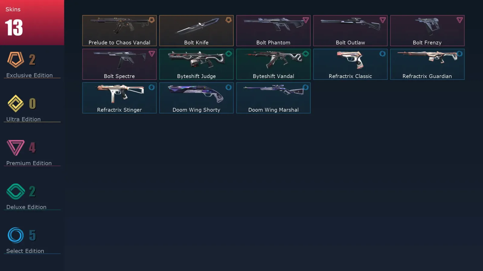 [Valorant] | EU | Level 29 | 11 Agents | 13 Skins — Valorant account