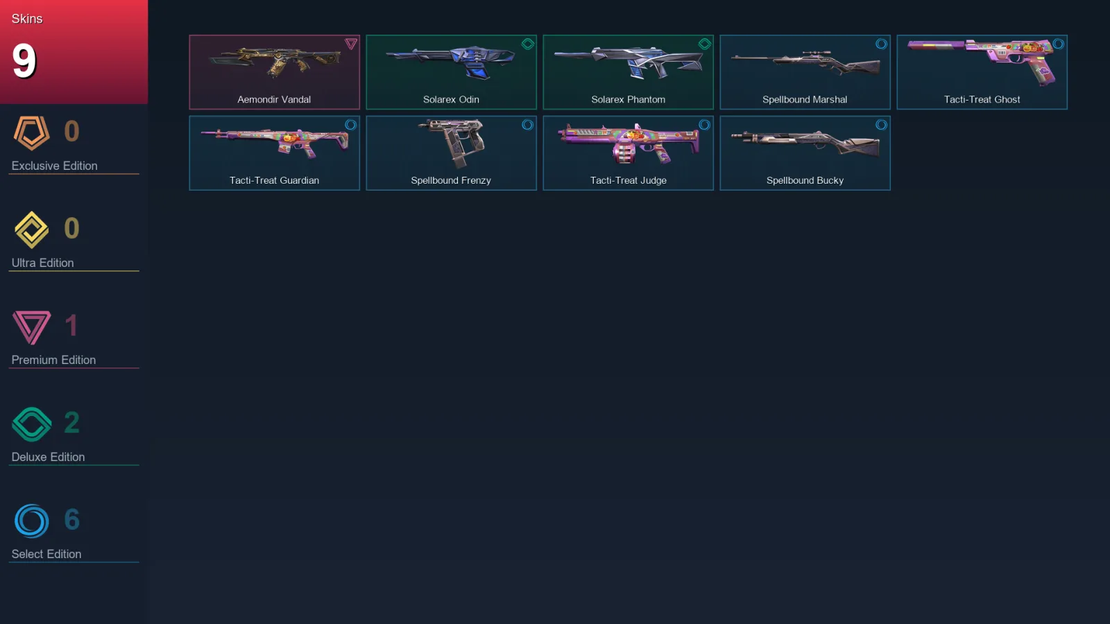 AP | Lv23 | Unranked | 9 Skin | 9 Agent | 10 Buddy — Valorant account