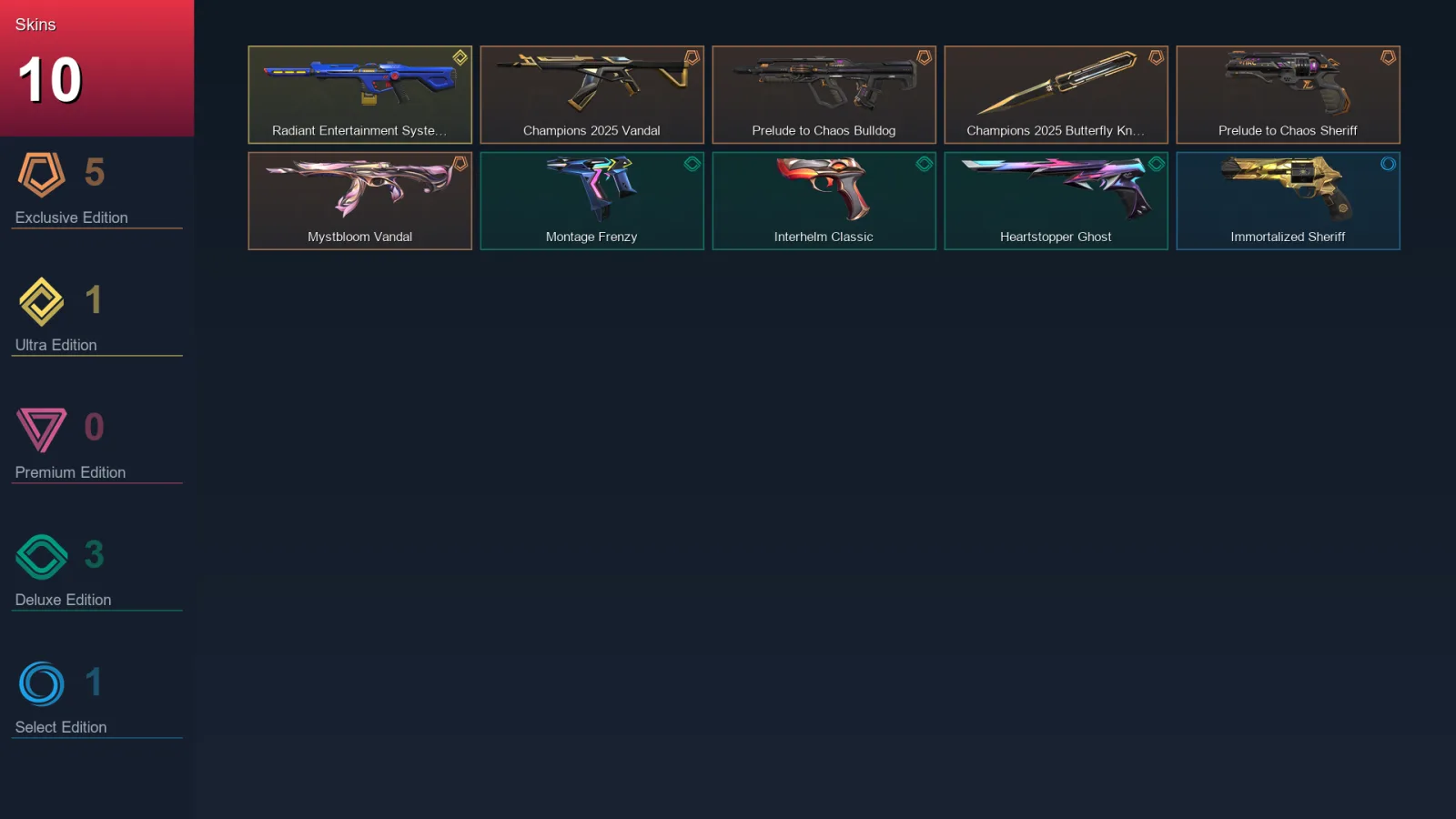 AP | Lv152 | Unranked | 10 Skin | 29 Agent | 40 Buddy
