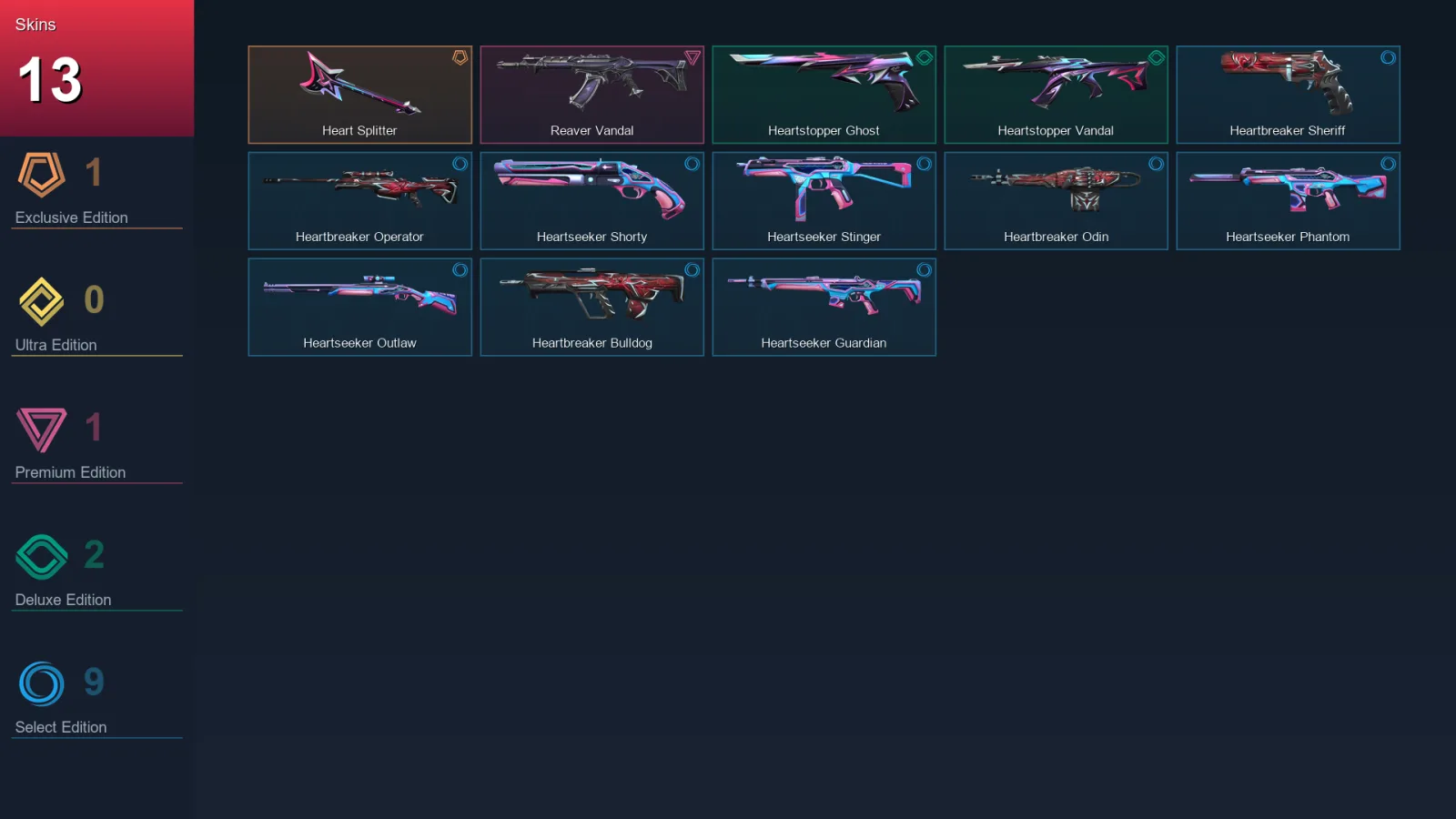 AP | Lv75 | Unranked | 13 Skin | 23 Agent | 28 Buddy — Valorant account
