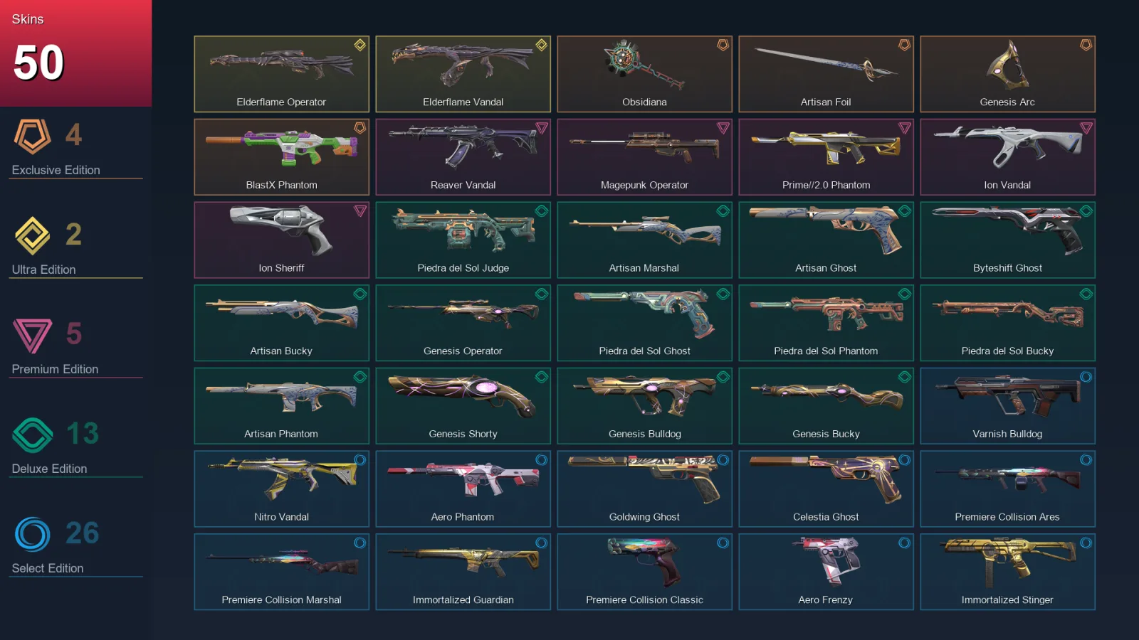 AP | Lv153 | Unranked | 50 Skin | 28 Agent | 69 Buddy — Valorant account