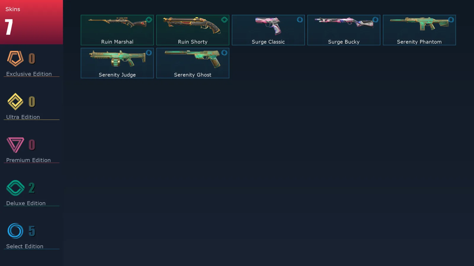 [Valorant] | EU | Level 16 | 11 Agents | 7 Skins