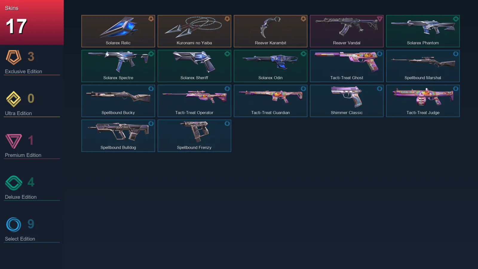 EU | Lv68 | Unranked | 17 Skin | 25 Agent | 31 Buddy