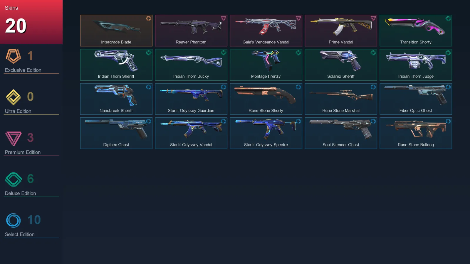BR | Lv158 | Unranked | 20 Skin | 28 Agent | 66 Buddy