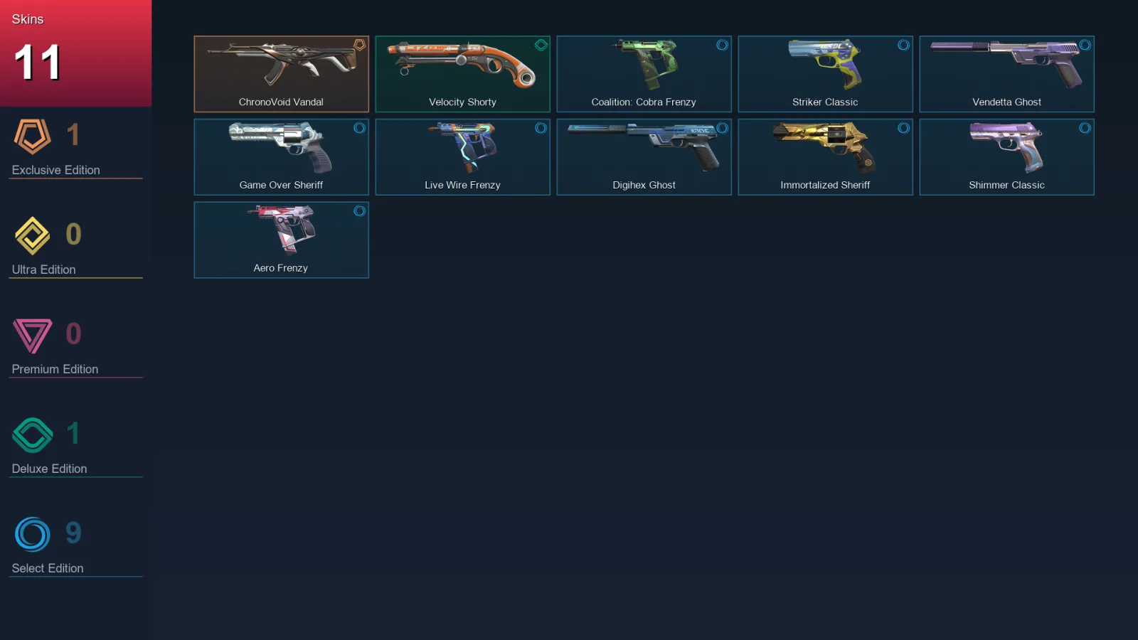 AP | Lv193 | Unranked | 11 Skin | 24 Agent | 73 Buddy