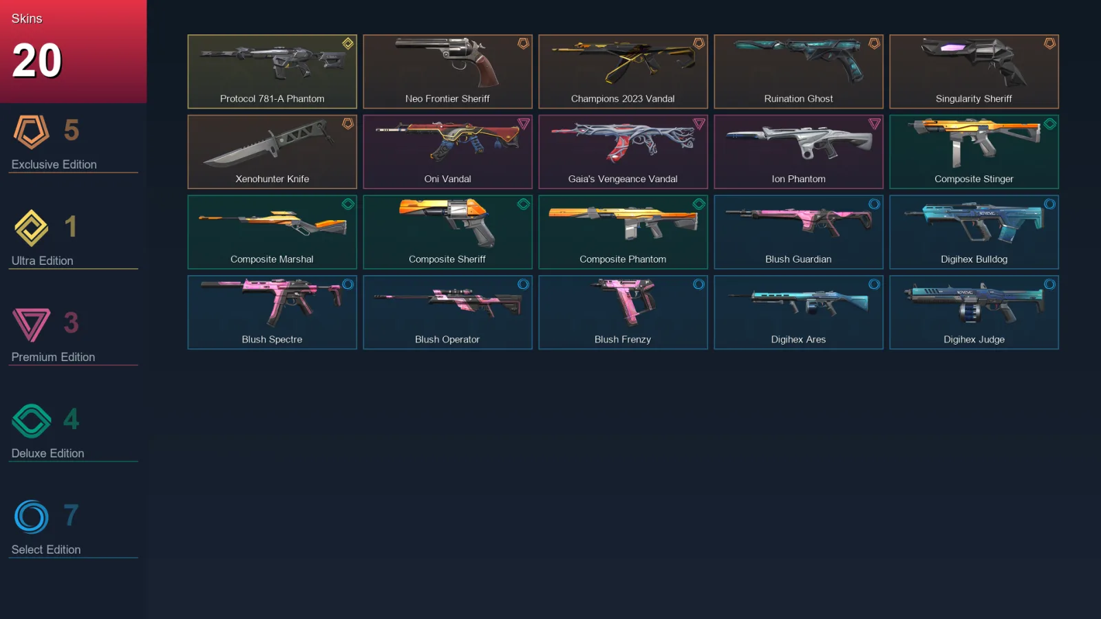 NA | Lv29 | Unranked | 20 Skin | 9 Agent | 15 Buddy — Valorant account