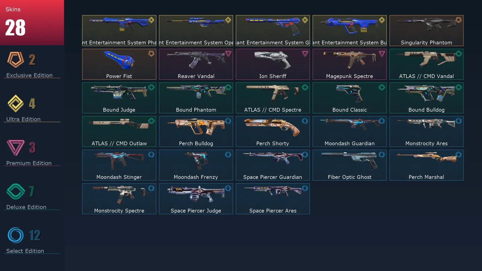 [Valorant] | EU | Level 63 | Diamond 1 | 20 Agents | 28 Skins — Valorant account