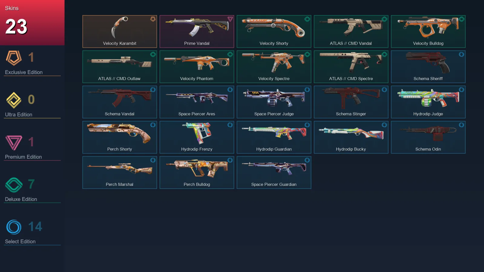 NA | Lv60 | Unranked | 23 Skin | 20 Agent | 37 Buddy — Valorant account