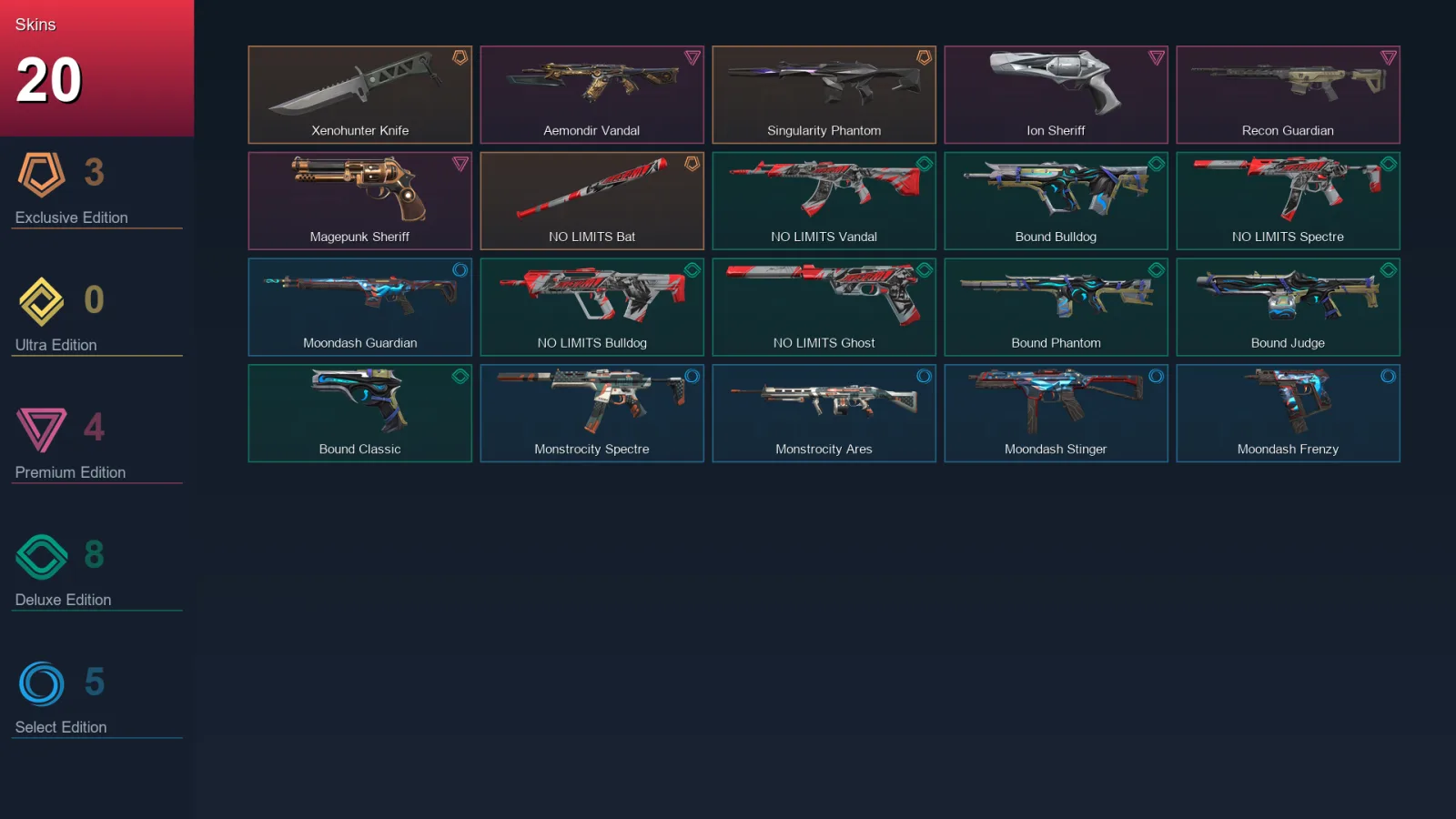 EU | Lv50 | Silver II | 20 Skin | 22 Agent | 27 Buddy