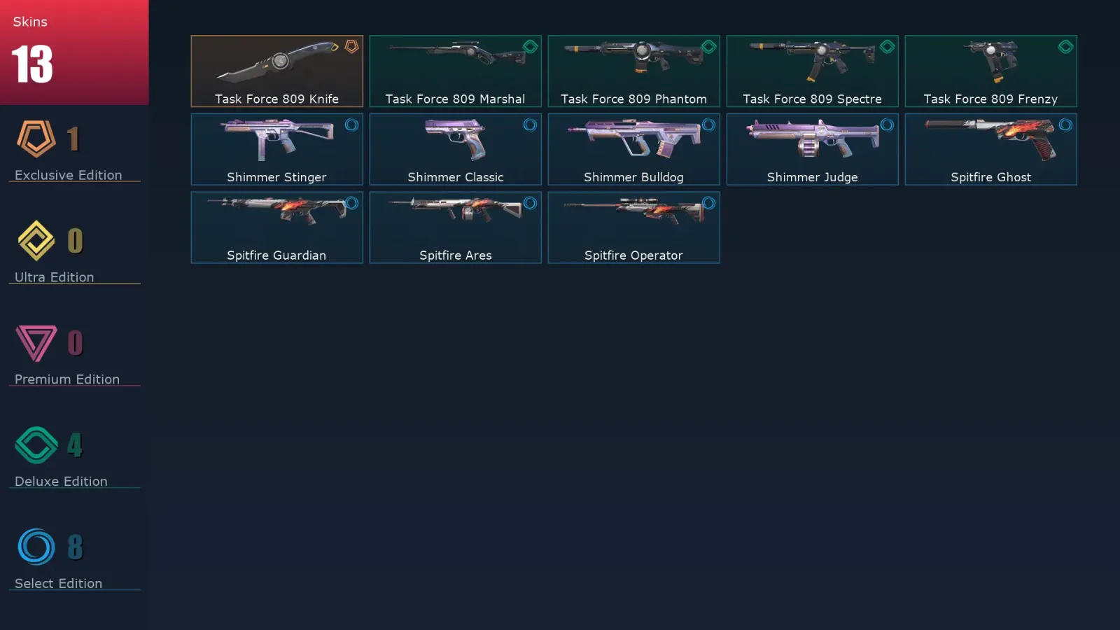 [Valorant] | EU | Level 33 | 13 Agents | 13 Skins — Valorant account