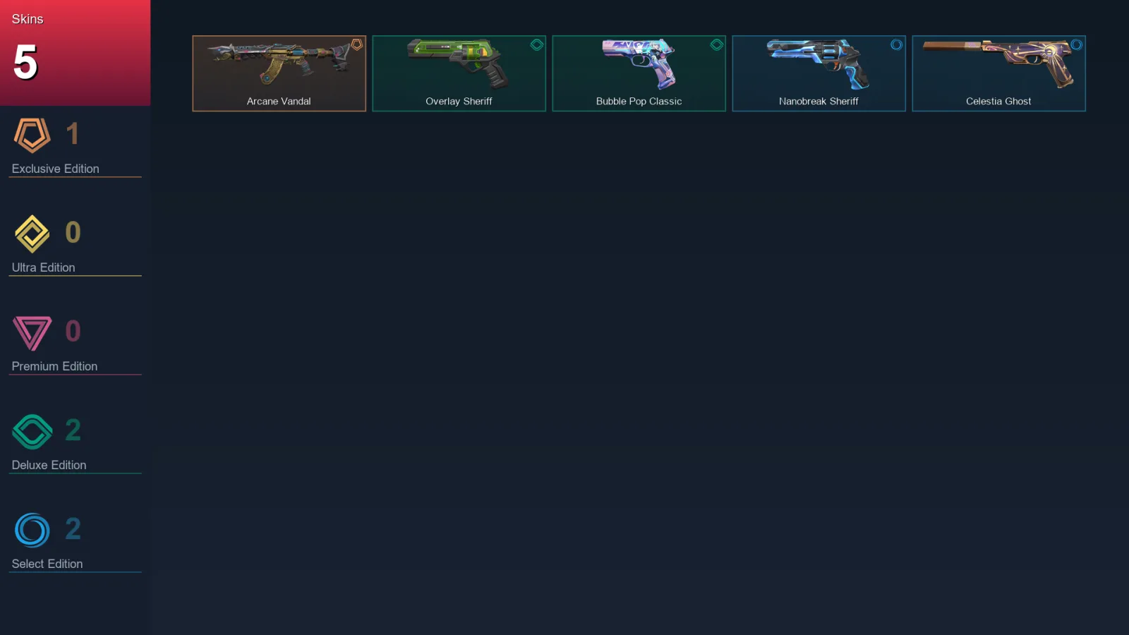 AP | Lv114 | Unranked | 5 Skin | 24 Agent | 32 Buddy