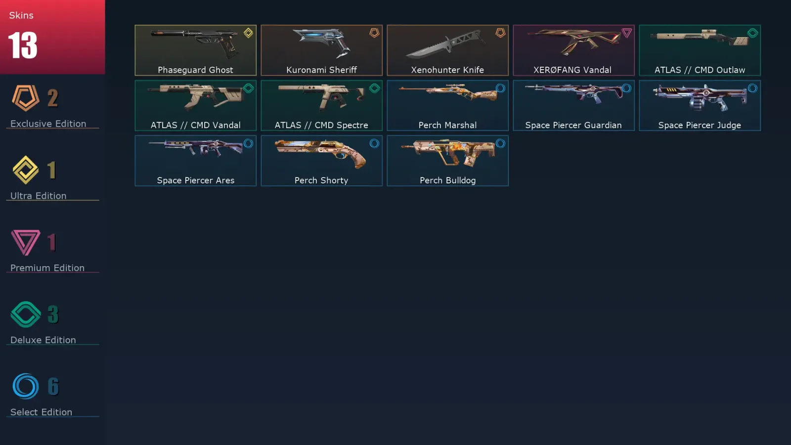 [Valorant] | EU | Level 27 | Platinum 2 | 11 Agents | 13 Skins — Valorant account