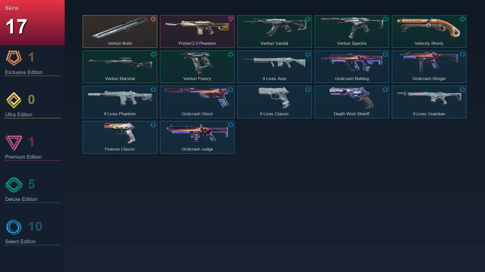 AP | Lv139 | Unranked | 17 Skin | 28 Agent | 73 Buddy