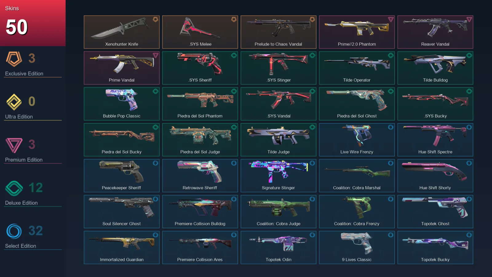 AP | Lv203 | Unranked | 50 Skin | 27 Agent | 104 Buddy — Valorant account