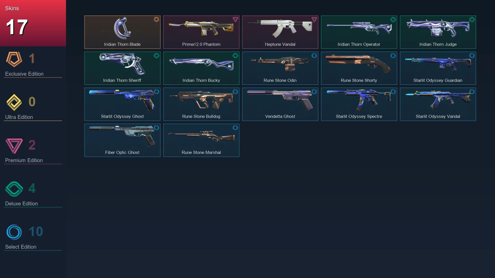 AP | Lv93 | Unranked | 17 Skin | 21 Agent | 32 Buddy