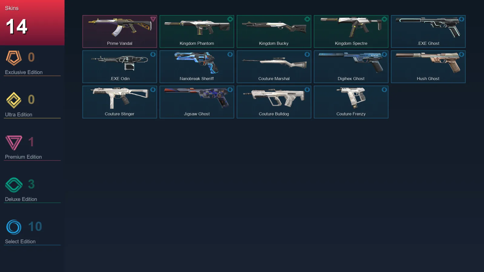 AP | Lv115 | Unranked | 14 Skin | 26 Agent | 55 Buddy — Valorant account
