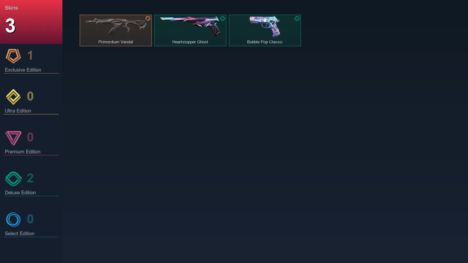 AP | Lv94 | Unranked | 3 Skin | 29 Agent | 62 Buddy
