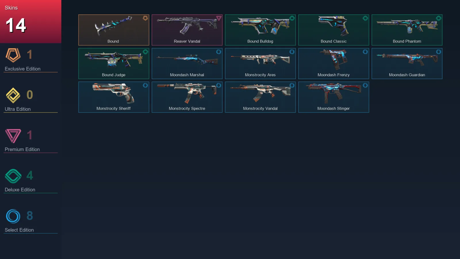 EU | Lv35 | Unranked | 14 Skin | 12 Agent | 15 Buddy — Valorant account