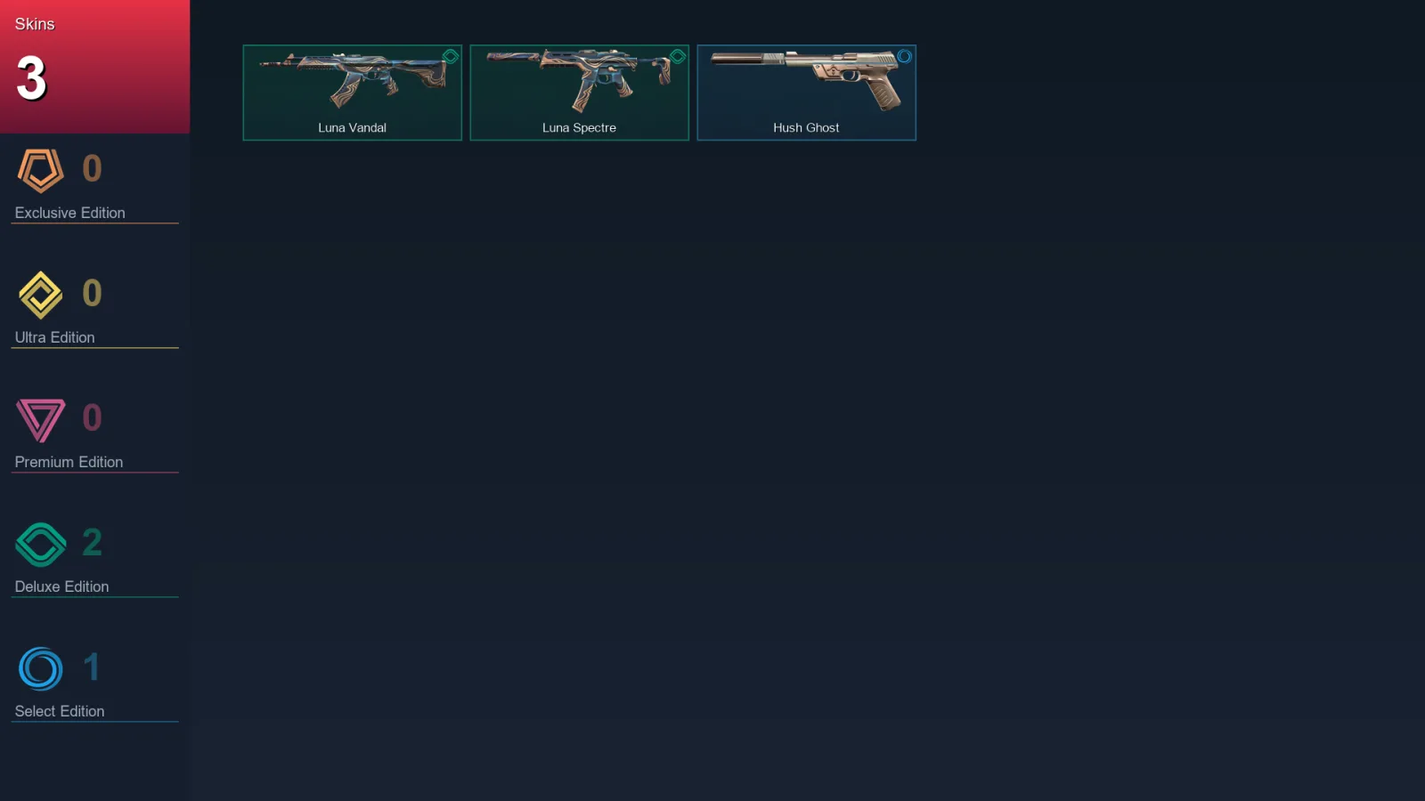 AP | Lv69 | Unranked | 3 Skin | 15 Agent | 48 Buddy