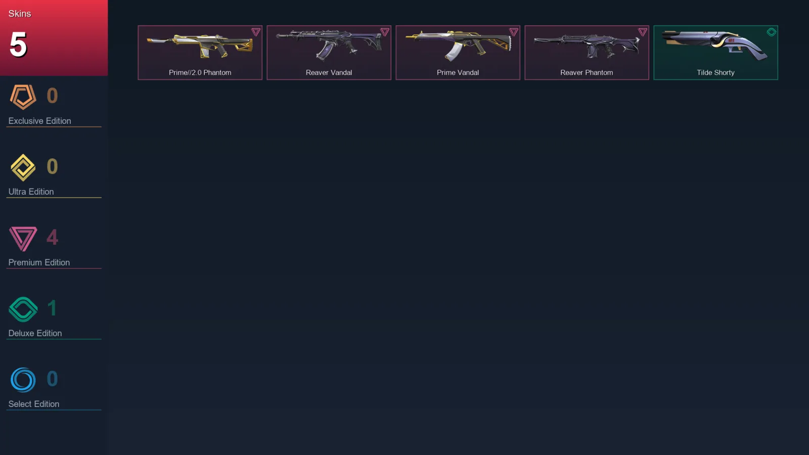 AP | Lv92 | Unranked | 5 Skin | 25 Agent | 35 Buddy