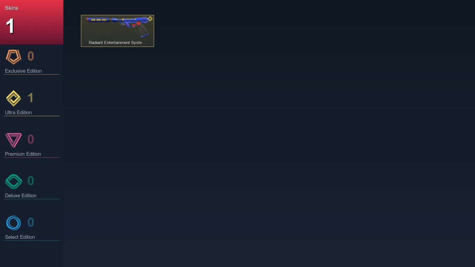 EU | Lv22 | Unranked | 1 Skin | 9 Agent | 5 Buddy
