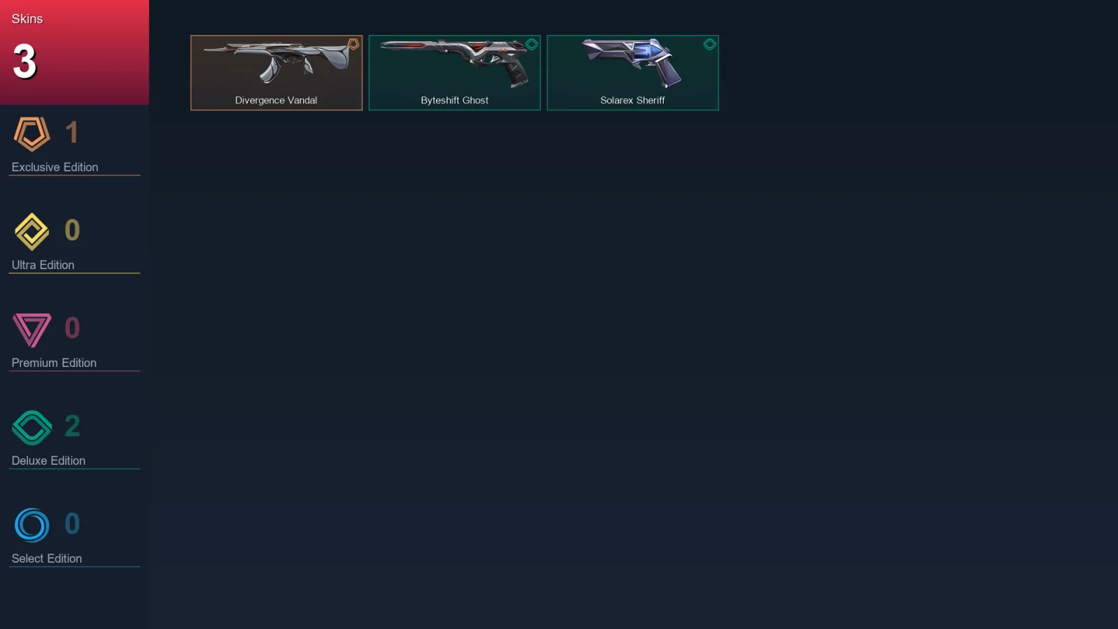 EU | Lv47 | Unranked | 3 Skin | 15 Agent | 21 Buddy — Valorant account
