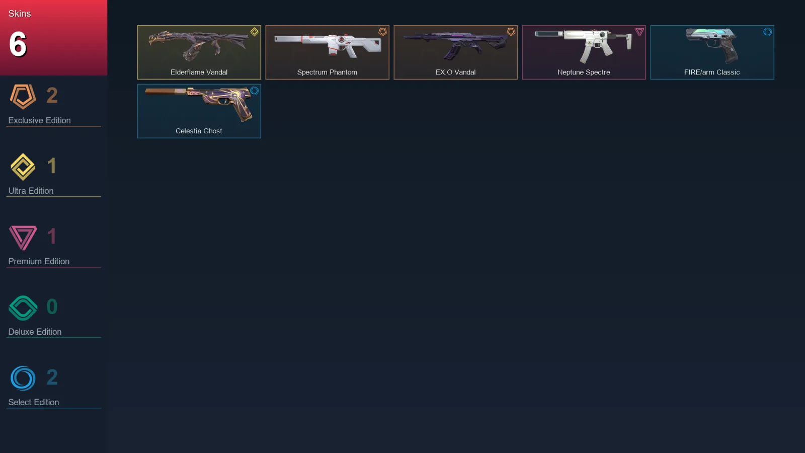 AP | Lv96 | Unranked | 6 Skin | 16 Agent | 39 Buddy