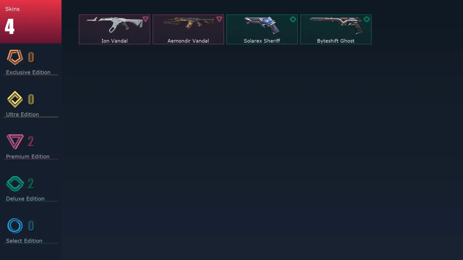 [Valorant] | EU | Level 58 | 19 Agents | 4 Skins