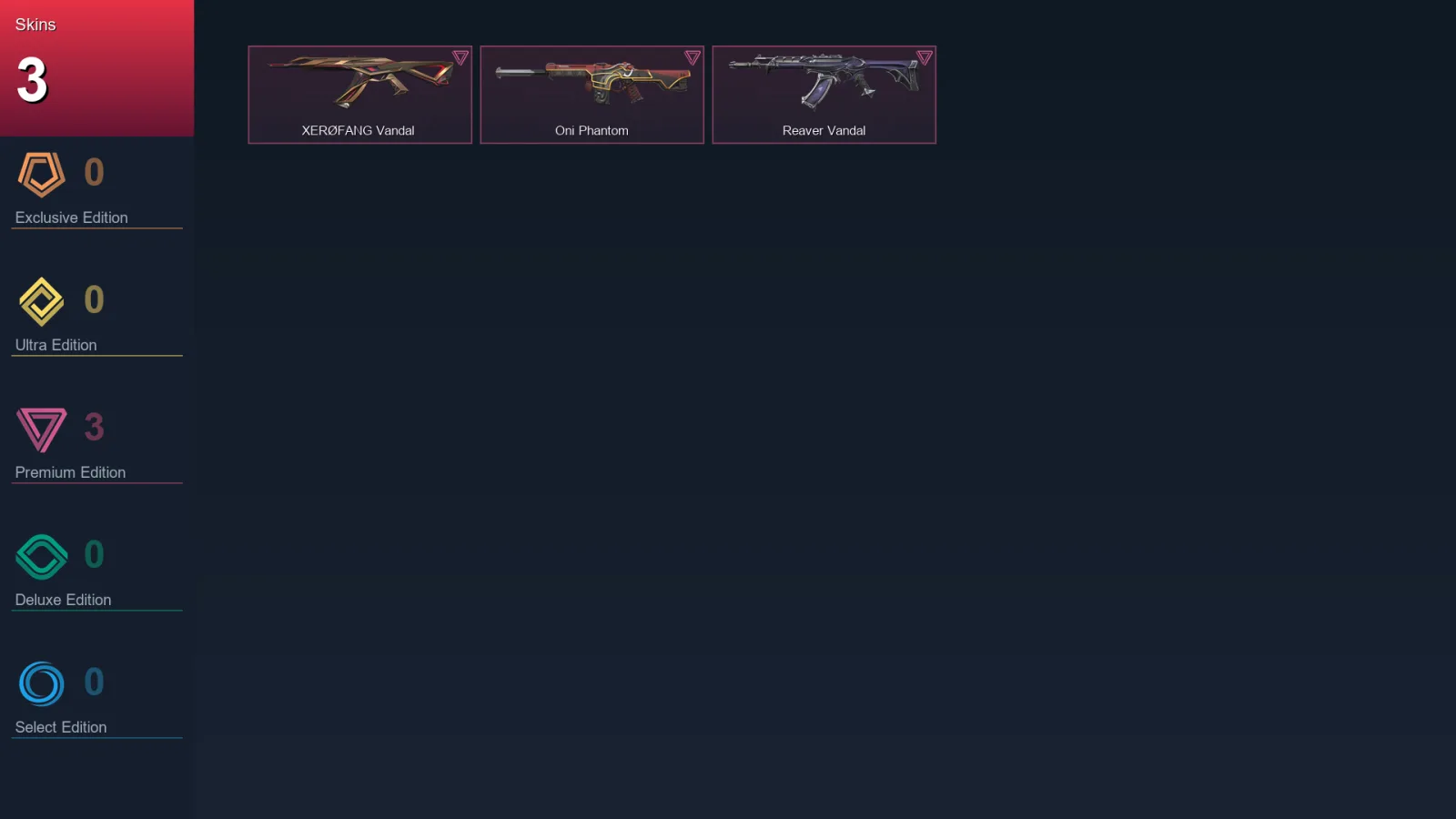 EU | Lv45 | Unranked | 3 Skin | 10 Agent | 17 Buddy