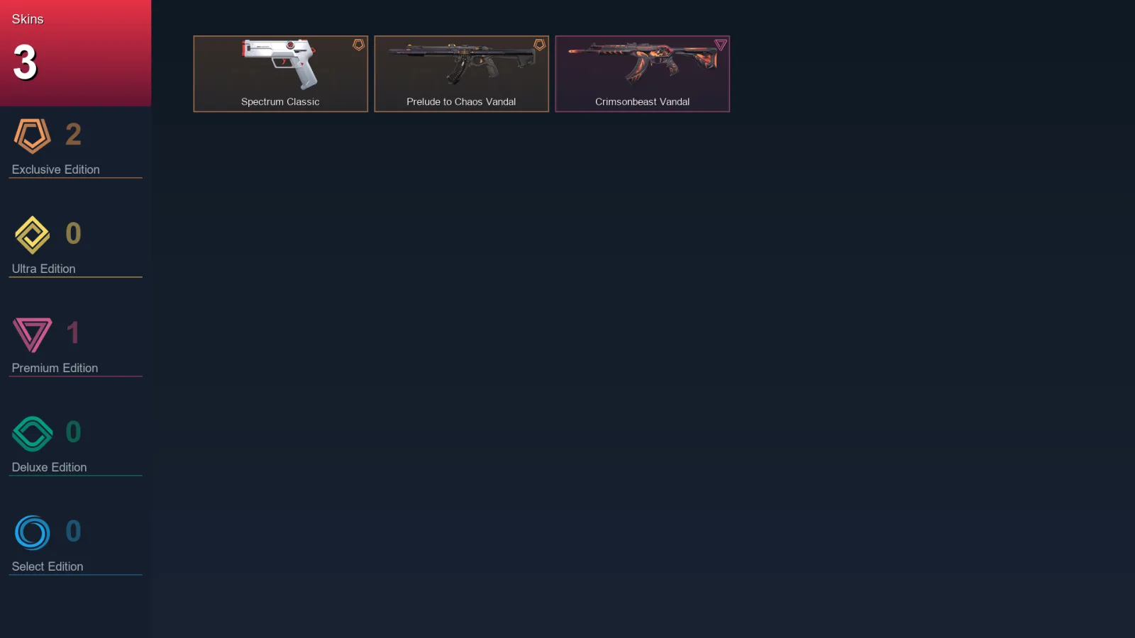 AP | Lv69 | Unranked | 3 Skin | 22 Agent | 26 Buddy