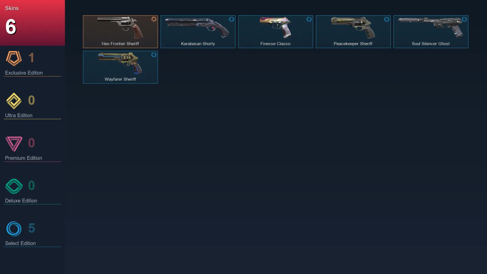 EU | Lv148 | Unranked | 6 Skin | 26 Agent | 57 Buddy