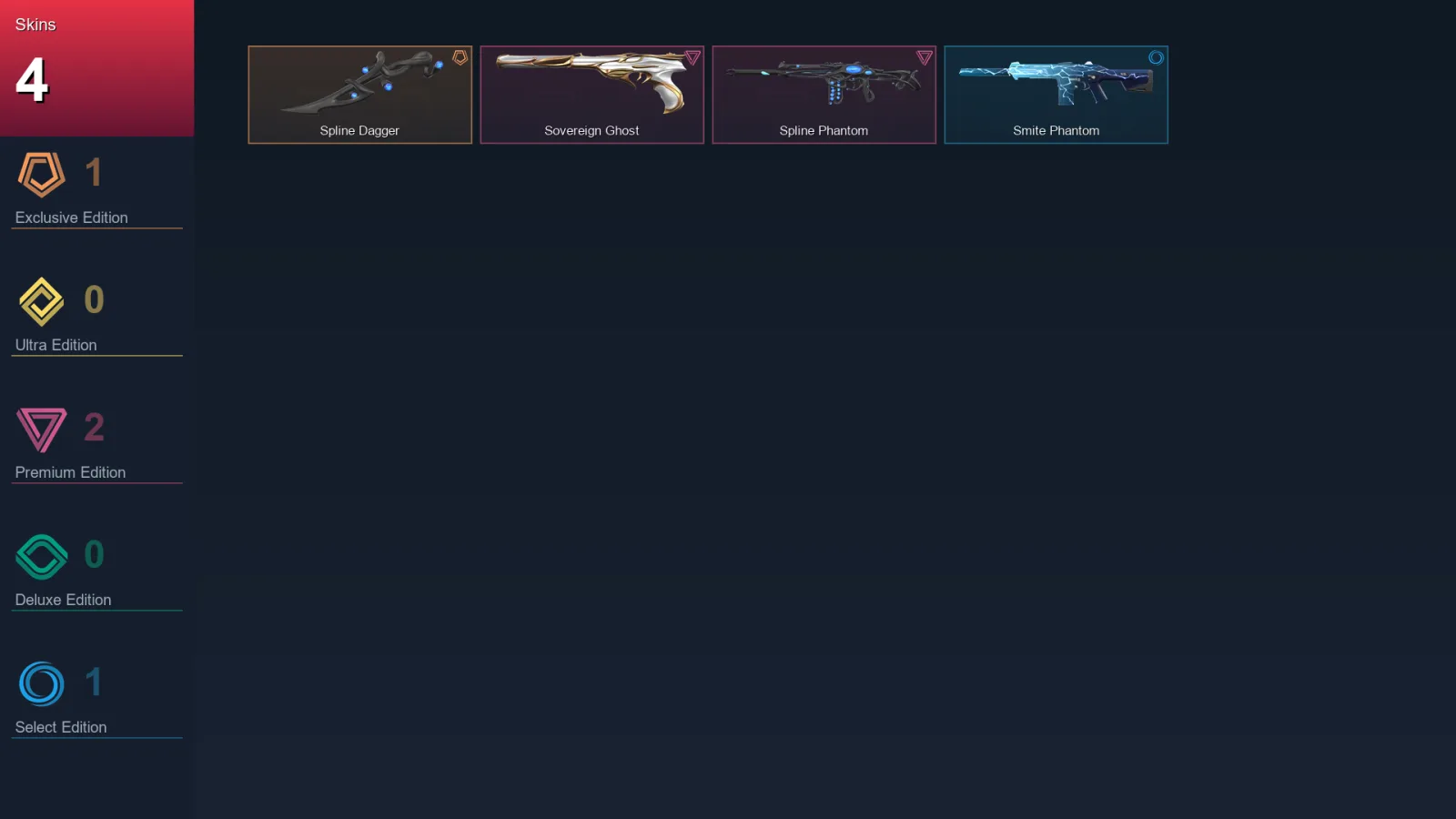 EU | Lv33 | Unranked | 4 Skin | 11 Agent | 13 Buddy