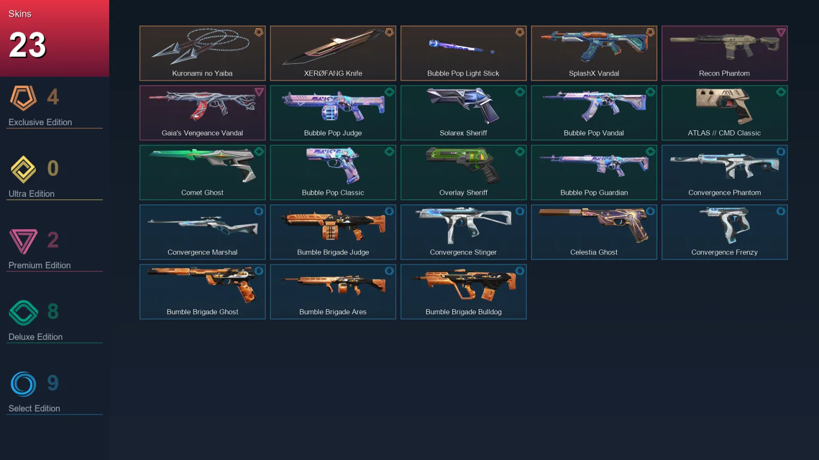 AP | Lv92 | Unranked | 23 Skin | 26 Agent | 46 Buddy — Valorant account
