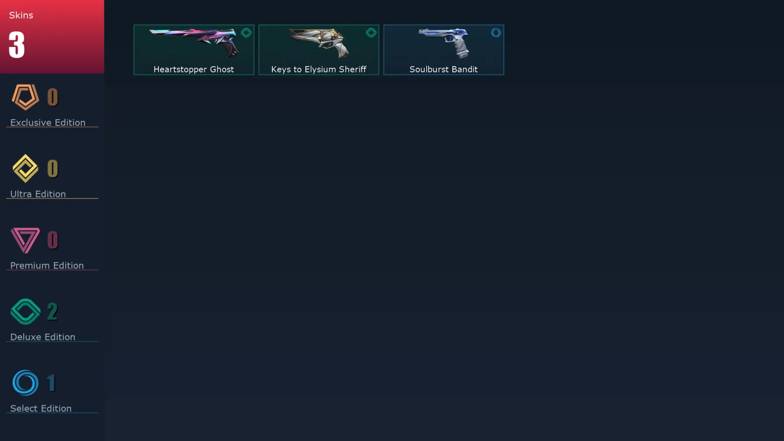 [Valorant] | EU | Level 85 | Gold 1 | 24 Agents | 3 Skins