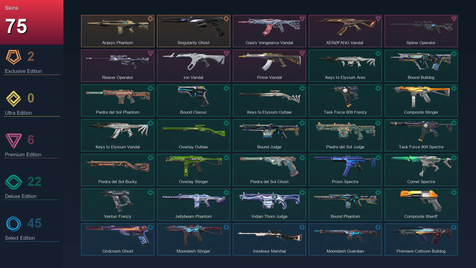 BR | Lv99 | Unranked | 75 Skin | 29 Agent | 81 Buddy