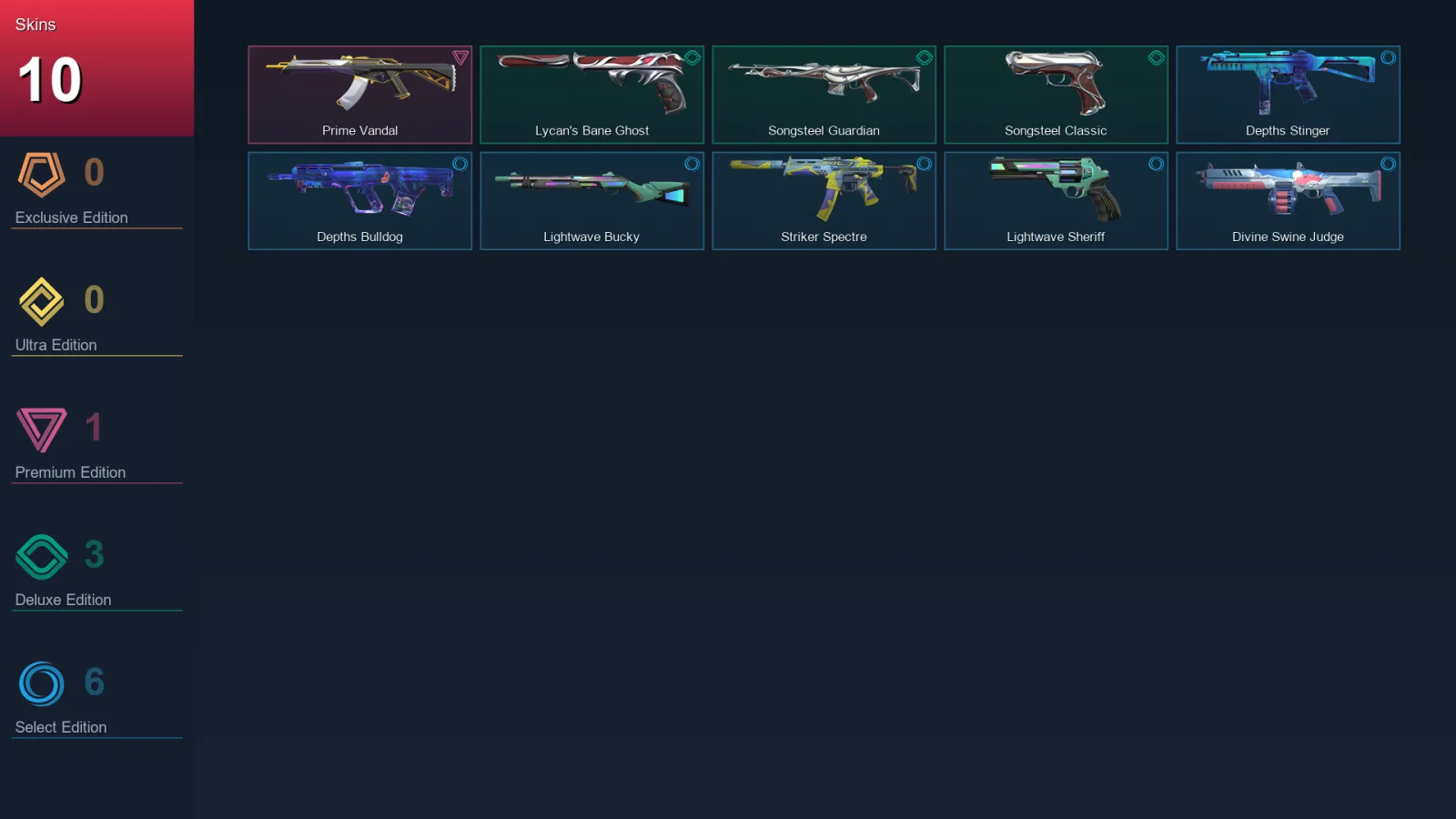 EU | Lv24 | Unranked | 10 Skin | 14 Agent | 12 Buddy