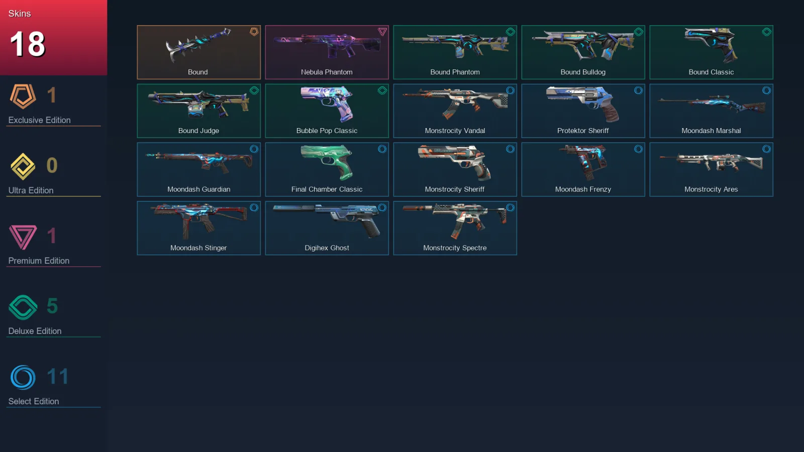 BR | Lv141 | Unranked | 18 Skin | 24 Agent | 73 Buddy