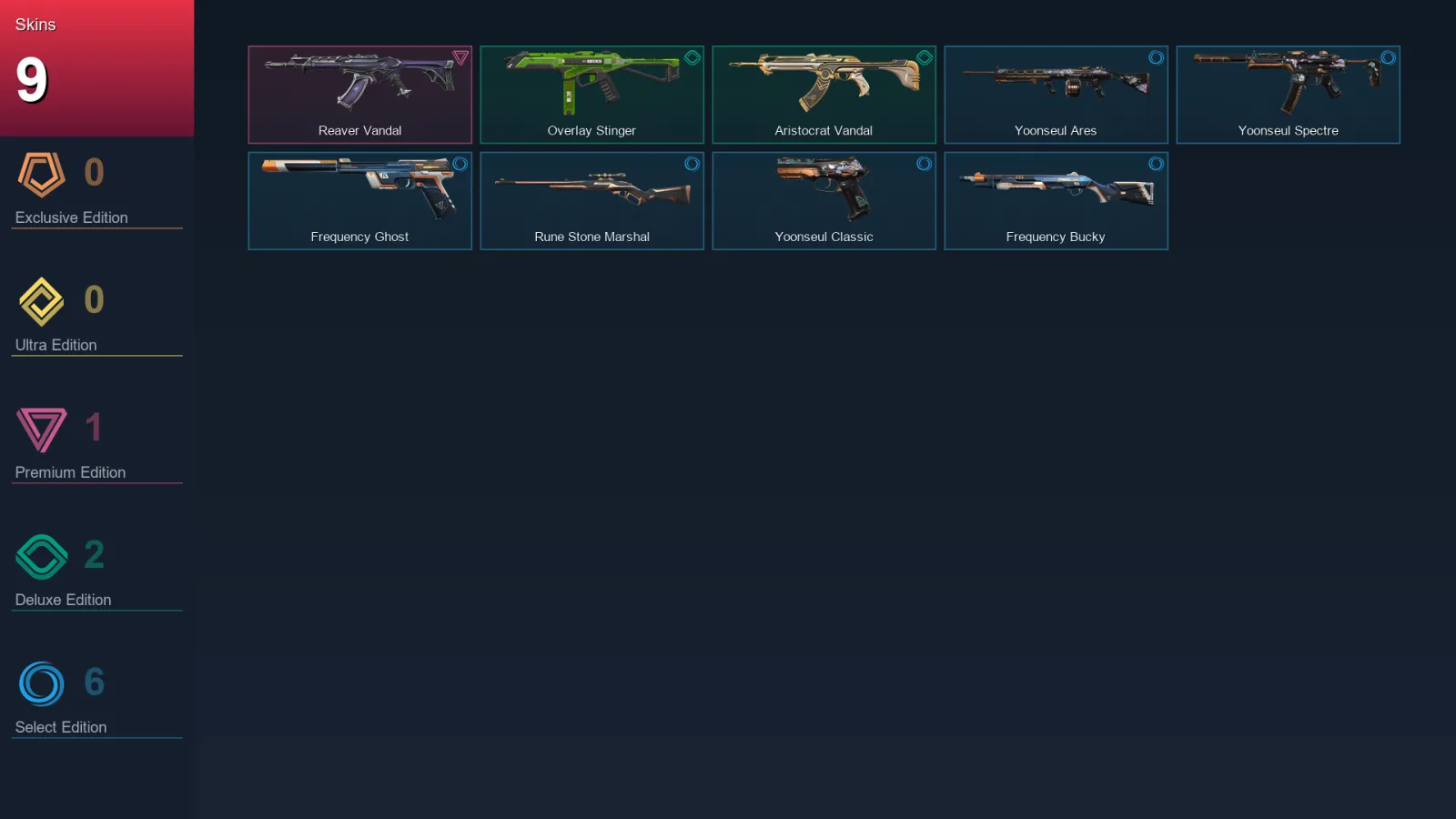 EU | Lv29 | Unranked | 9 Skin | 11 Agent | 12 Buddy