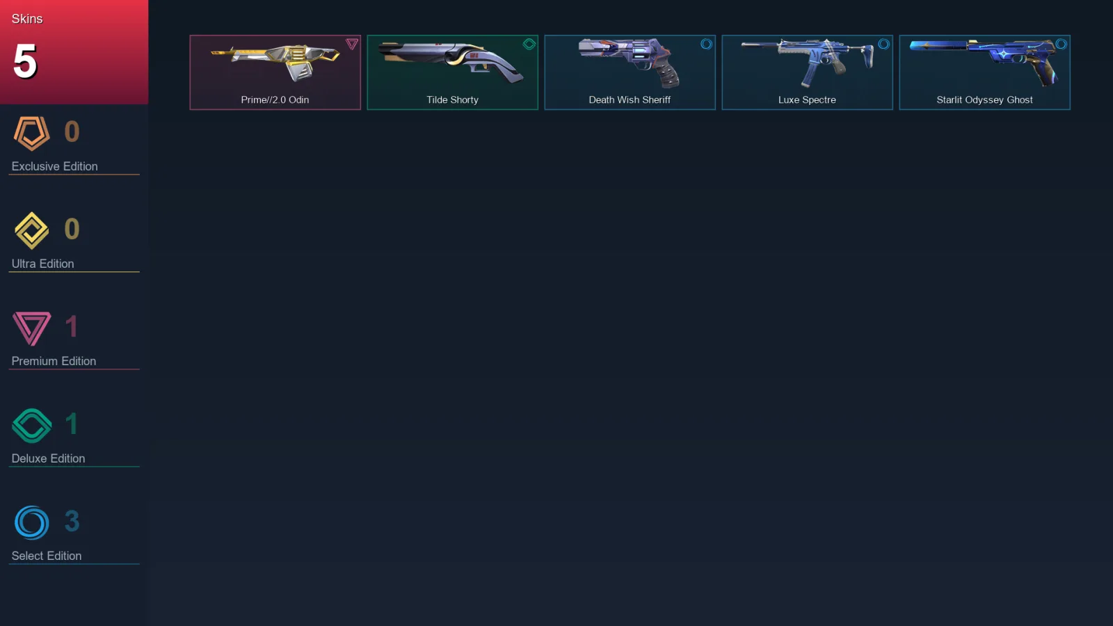 EU | Lv97 | Unranked | 5 Skin | 27 Agent | 34 Buddy — Valorant account